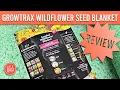 Growtrax Pollinator Wildflower Seed Blanket REVIEW