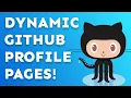 Make your GitHub profile dynamic using a serverless function