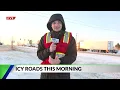 Winter weather causes icy roads in Lexington 8am Update