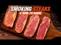 How Long Should STEAKS be SMOKED Steak Experiment