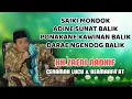 Lagu KH.ZAENI NADHIF TEGAL WONG LURUH ILMU KUDU GELEM KANGELAN TUR KUDU TAWADHU