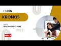 KRONOS Training - Overview