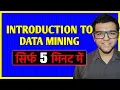 Introduction to Data Mining