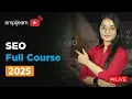 SEO Full Course SEO Tutorial for Beginners Complete SEO Training SEO Explained Simplilearn