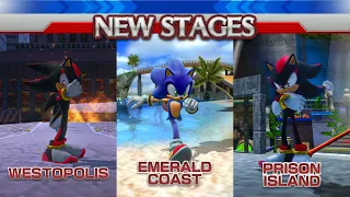 new stages in sonic the hedgehog 2006 