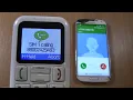 Incoming call \u0026 Outgoing call at the Same Time   Fly Ezzy 5 +Samsung Galaxy S4 with crack