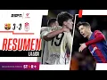 GOL DE PELLISTRI Y PARTIDAZO INFERNAL ENTRE CULES Y NAZARIES Barcelona 3-3 Granada RESUMEN