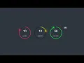 Digital Clock using Html CSS SVG Javascript Simple Javascript Project