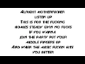 Attila - Middle Fingers Up Lyrics (HD)