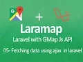 Larmap 05 Fetching data using ajax in laravel