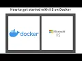 Getting started with IIS on Docker