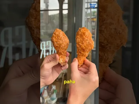 eskrim berbentuk daging paha ayam goreng??