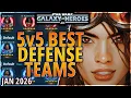 BEST 5v5 DEFENSE TEAMS January 2026