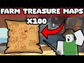 HOW TO FARM TREASURE MAPS AND OPENING CHESTS FISCH ROBLOX