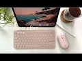 One year after - Logitech Pink K380 Pebble mouse
