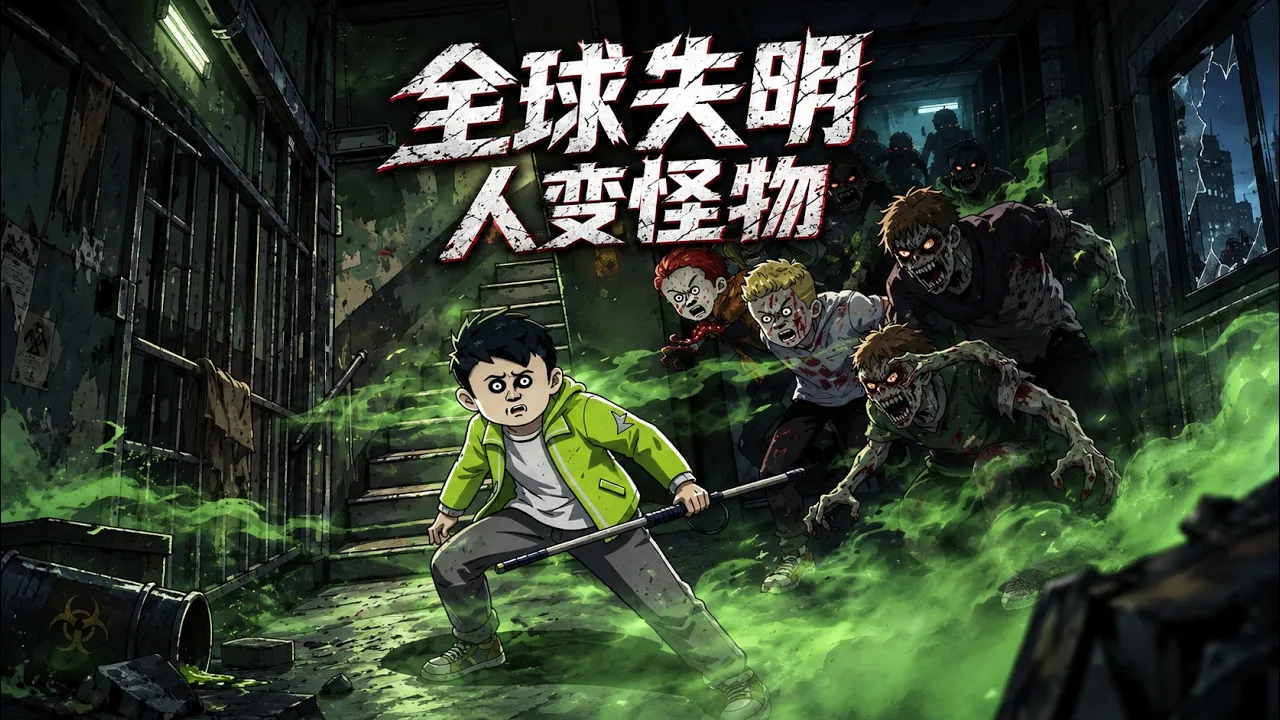 全球失明,人变怪物