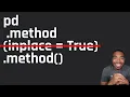 Stop Using inplace True in Pandas Here s Why