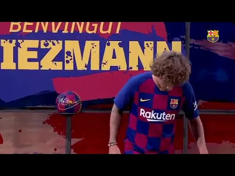 Download MP3 Griez mann first touch in BARCELONA kit