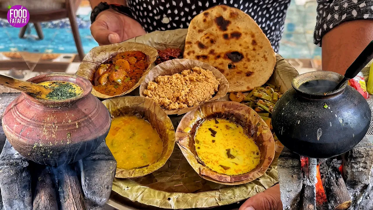       The  Diet   Jodhpur Famous Lakadi Ki Aanch Par Bana Satvik Khana