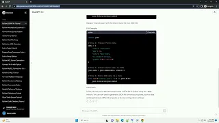 create json file in python