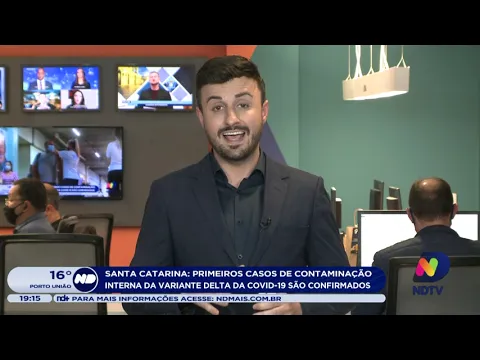 SC: primeiros casos de contaminação interna da variante Delta da Covid-19 são confirmados