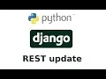 Android Django REST Framework update post