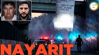 Colgados en un puente ; La violenta disputa entre Los Mayos y el CJNG #Nayarit