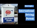 How to get an International driving permit at Triple AAA office