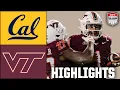 California Golden Bears vs Virginia Tech Hokies Full Game Highlights ESPN College Football