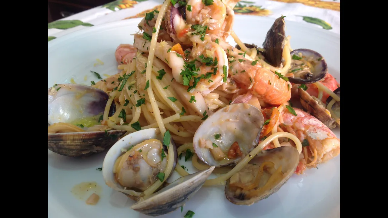 Spaghetti Allo Scoglio Ricetta Con Pesce Surgelato