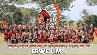 karnaval suku dayak borneo apache erwe limo 