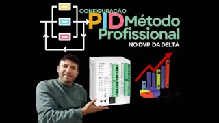 Controle PID no CLP DVP da Delta - Método profissional de programação.