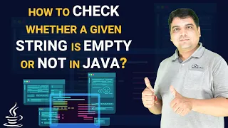 How to check whether Given String is Empty or not in Java