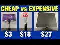 Indoor TV Antennas Compared Cheap vs Expensive