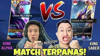 MATCH PANAS! ALPHA FAUZAN VS RIZKY SABER!!
