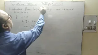 Python Multiple Assignments part 2 class 11 IP