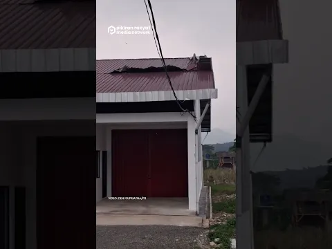 Kopdes Merah Putih Padalarang dan Jayamekar Diterjang Puting Beliung hingga Atap Rusak