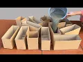 Download Lagu Super Ideas from Cartons And Cement. Make Layered Coffee Table And Flower Pots At Home