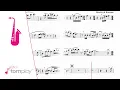 Download Lagu Play Bublé on the Saxophone: Feeling good - Sheet Music Arrangement