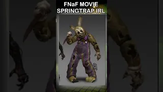 FNaF SPRINGTRAP If He Was REAL FNAF MOVIE 2 LEAK