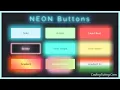 Create Neon Buttons Pure CSS Create Glowing Button Effect Glowing Animation CodingTuting Com