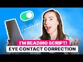 How to Look at the Camera Whilst Reading a Script