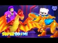 The Monster Scientist's Crazy Dinosaur Robots! | Dinosaurs for Kids | Kids Cartoons | Super BOOMi