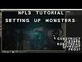 HPL3 Tutorial - Setting Up Monsters Construct Flesher Robothead Divesuit Proxy