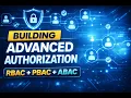 Advance Authorization Part 3 PBAC ABAC Optimization Production Security with java springboot