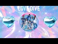 Download Lagu IVE - LOVE DIVE (3D AUDIO + BASS BOOSTED)