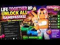 Life Together Rp Op script Unlock all gamepasses All cars unlocked Vip admin features