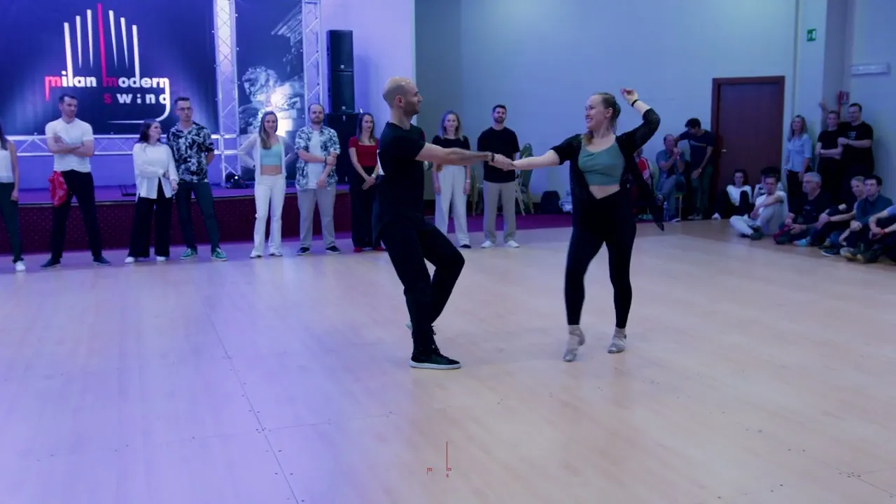 Guy Frankle & Tatiana Stepanenko - 5th place Strictly Intermediate Finals - Milan Modern Swing 2024