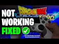 Dragon Ball Sparking Zero - Controller Not Working On PC EASY FIX