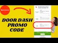 DOORDASH PROMO CODE NOVEMBER 2025